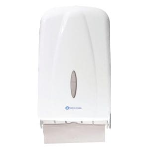Pacific Slim & Ultra 50 Towel Dispenser White D56W
