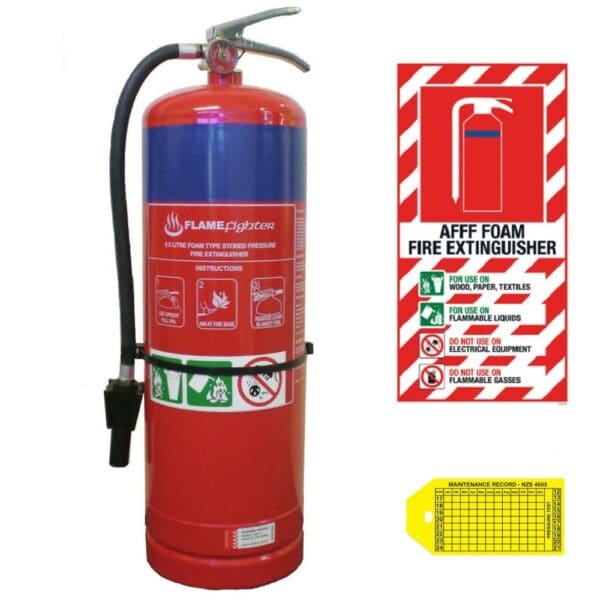 Afff foam fire extinguisher 9ltr