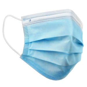 3-ply disposable face masks