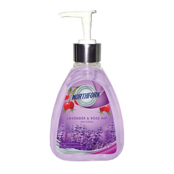 NF Liquid Hand Wash – 250ml Lavender and Rosehip pump