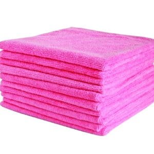 Filta commercial Microfibre cloths - pink