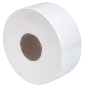 GJ2A Pacific Green Recycled Jumbo Toilet Roll 2-Ply 300m Roll, 8 Rolls/Ctn