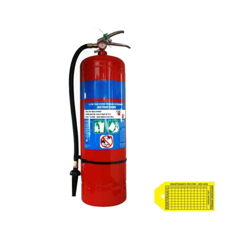 CO2 Solas Marine Approved Fire Extinguisher 5.0kg Kiwi Hygiene Supplies