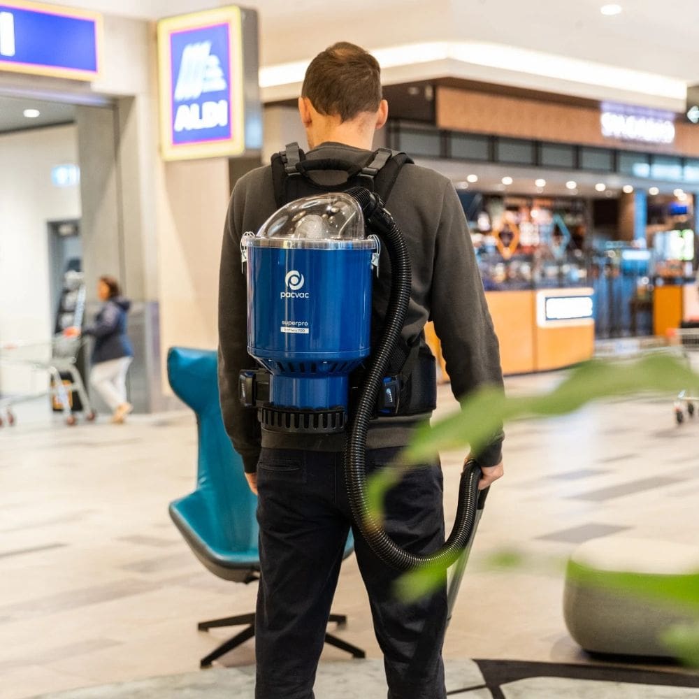 PACVAC Superpro GO Battery Backpack Vacuum Cleaner