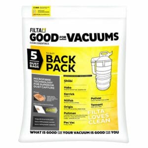Filta Common Backpack Microfibre Vacuum Cleaner Bags