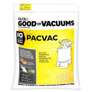 Filta Pacvac Superpro 700 Microfibre Vacuum Cleaner Bags