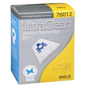 Ultra clean Miele microfibre vacuum bags - 5 pack