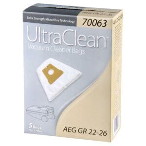 Ultra Clean AEG Grobe Microfibe Vacuum Bags