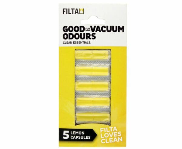 Filta Lemon Vacuum Air Freshener – 5 Pack