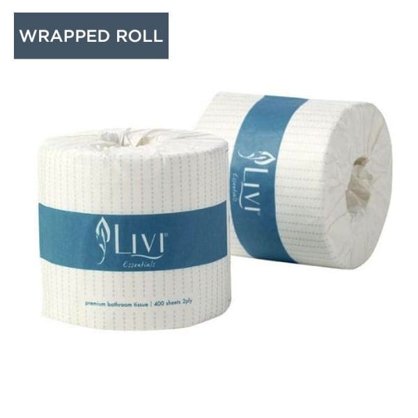 Livi Essentials Premium Toilet Tissue – Carton Of 48
