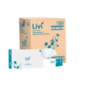 Livi Essentials Facial Tissues 2 Ply 100 Sheets