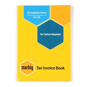 Marbig Carbon Reduced Invoice Book
