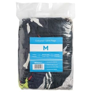 T-Shirt Rags 2KG Pack (2 Options) - Coloured