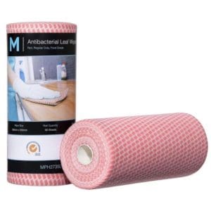 Matthews Antibacterial Leaf Wipes Regular Duty
