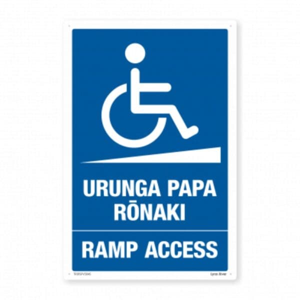 Ramp Access Sign