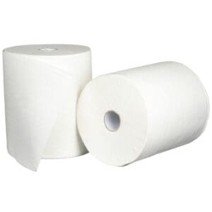 2 Ply Roll Feed Paper Towels White (210mm x 150M)