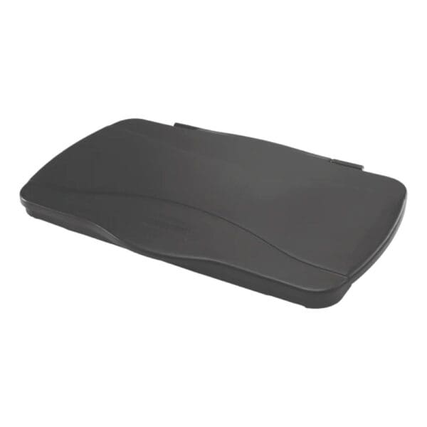 Rubbermaid Executive Slim Jim Hinged Lid - Black