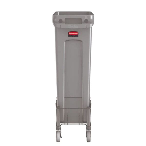 Rubbermaid Slim Jim Stainless Steel Dolly