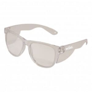 Wise Street Safety Glasses - Clear Frame and Lens