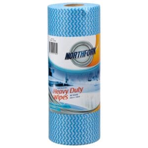 Northfork Heavy Duty Wipes Antibacterial Perfo 45M 90 Sheets