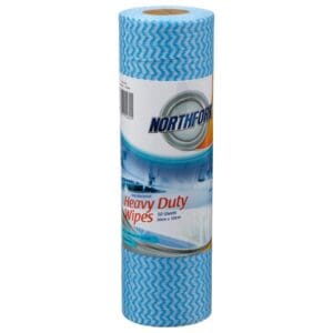 Northfork Heavy Duty Antibacterial Perforated Wipes - 50 Sheets