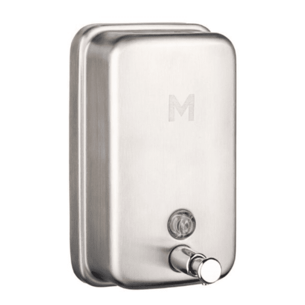 Stainless Steel Liquid Wall Dispenser 1200ml Vertical