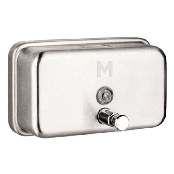 Stainless Liquid Wall Dispenser 1200ml - Horizontal