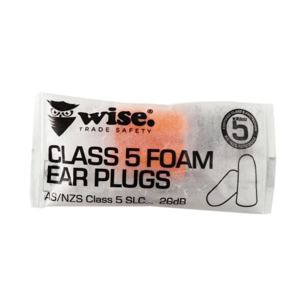 Wise Class 5 Foam Earplugs