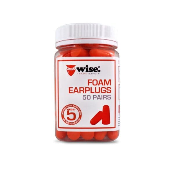 Wise Class 5 Foam Earplugs