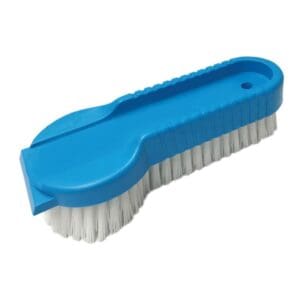 Flat Scrubbing Brush with Front Scraper