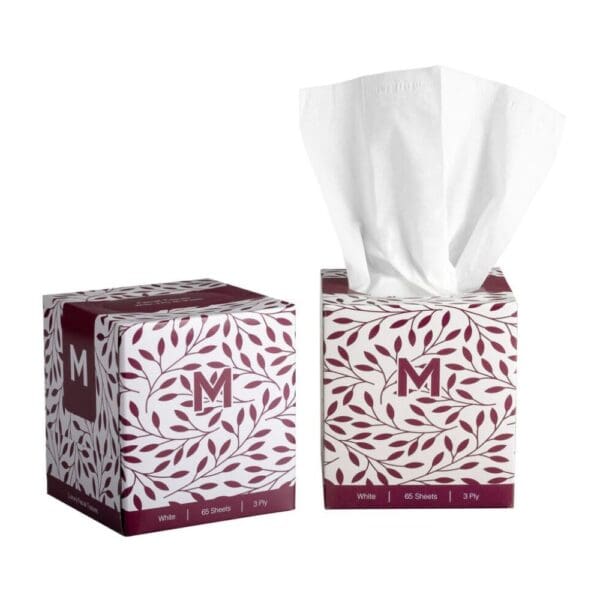 Matthews 3 Ply Cube Facial Tissues