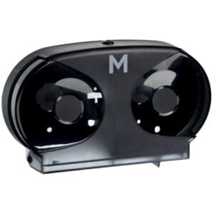 Matthews Household Toilet Roll Dispenser 40mm Core - Black