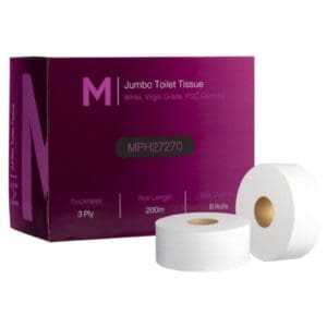 Matthews Luxury Virgin Jumbo Toilet Tissue 3 Ply