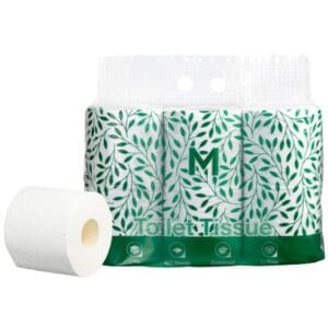 Matthews Recycled Unwrapped 2 Ply Toilet Tissue