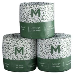 Matthews Recycled Wrapped 3 Ply Toilet Tissue