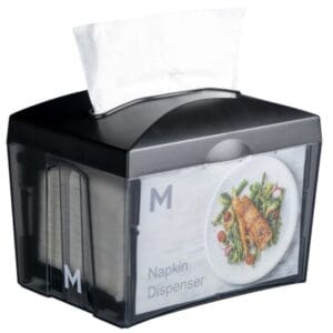 Matthews Tabletop Napkin Dispenser Black