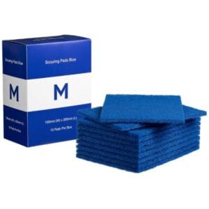 Matthews Regular Scouring Pads, Blue Light Duty