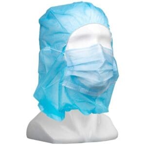Polypropylene Balaclavas with Mask 25gsm Blue