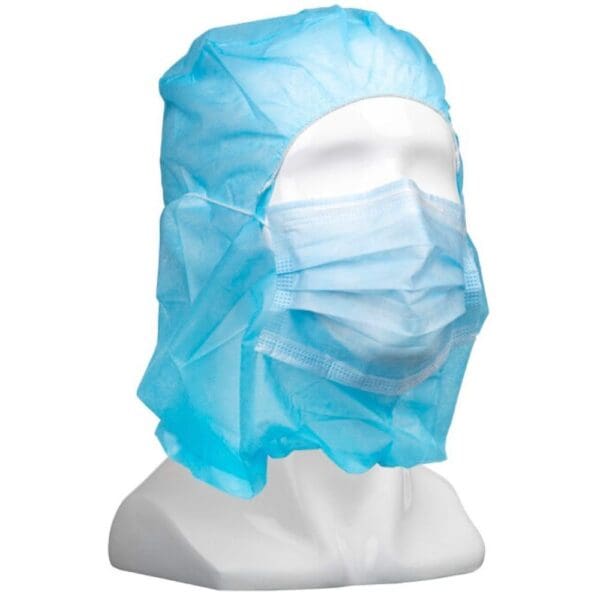 Polypropylene Balaclavas with Mask 25gsm Blue