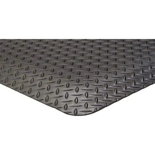 Diamond Plate Standing Mat 900mm x 600mm, Black