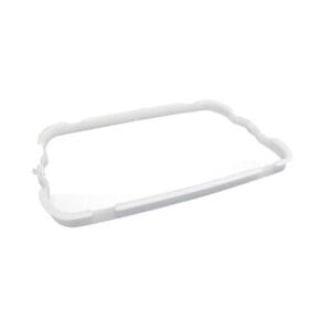 Wall Mount Bin 23L Bag Support, White (Hidden Design)