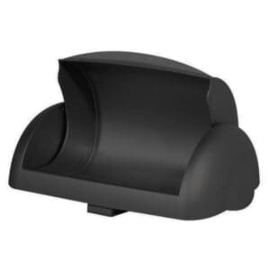 Wall Mount Bin 23L Sanitary Lid, Black