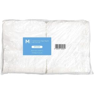 Confectionery Paper Bags #5, White 200mmx240mmx40gsm