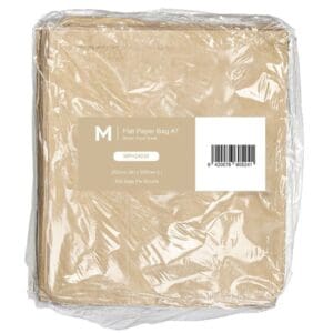 Flat Brown Paper Bag #7 255mm x 300mm, 40gsm