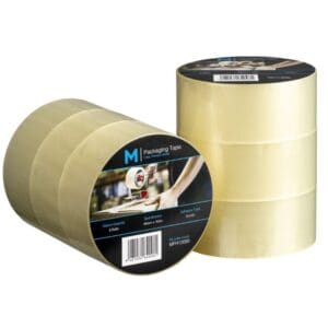 Premium Packaging Tape, Clear 48mm x 100M x 55mu