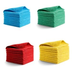 Rubbermaid HYGEN r-40 Recycled Microfibre Cloths (24 Pack)