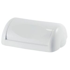 Wall Mount Bin 42L Swing Lid, White