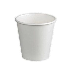 Single Wall PE Paper Cups 230ml, White