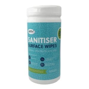 Sorb-X Sanitiser Biodegradable Surface Wipes 20cm x 18cm