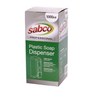 Sabco Plastic Soap Dispenser 1000ml, White